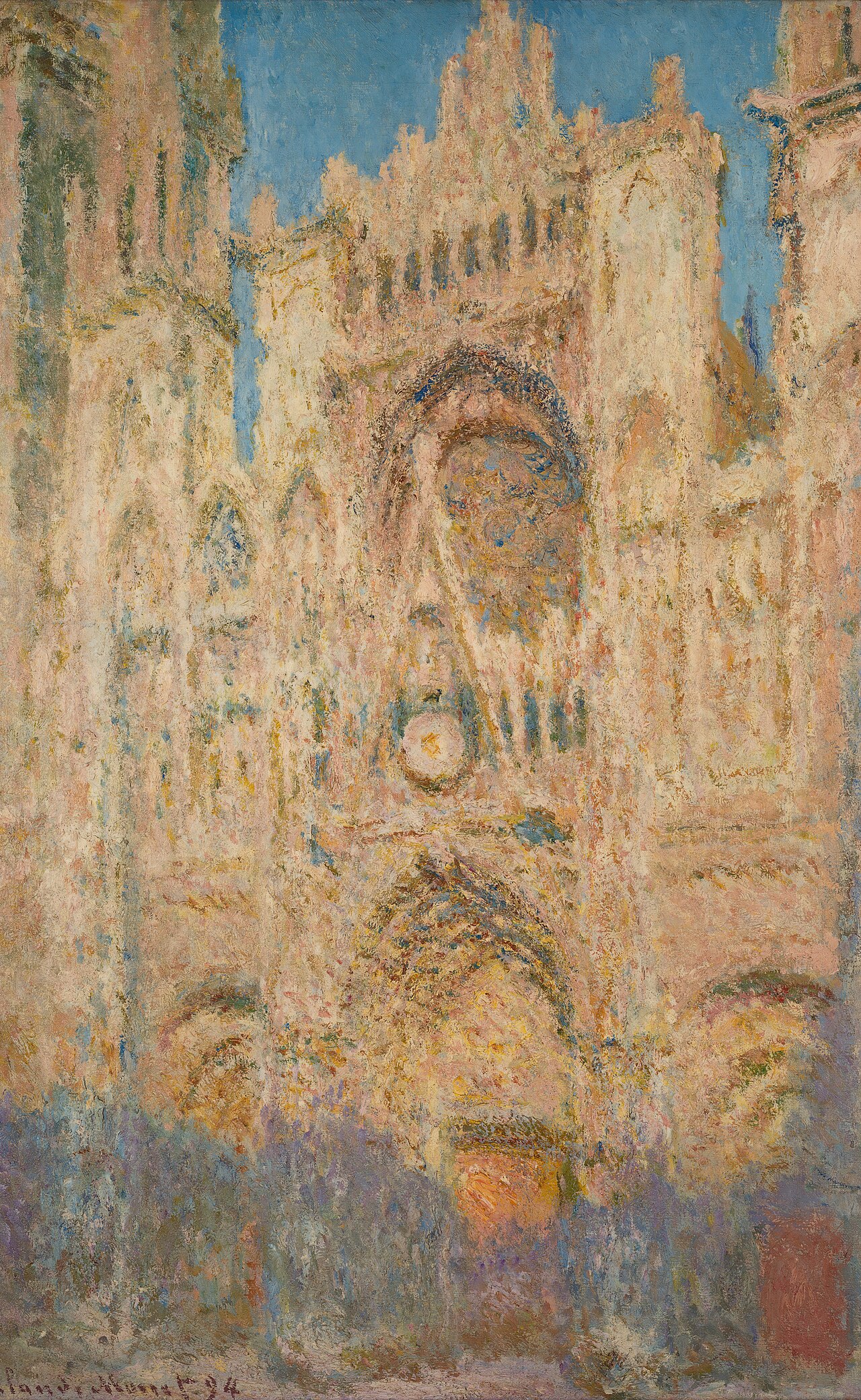 Rouen Cathedral, End of the Day