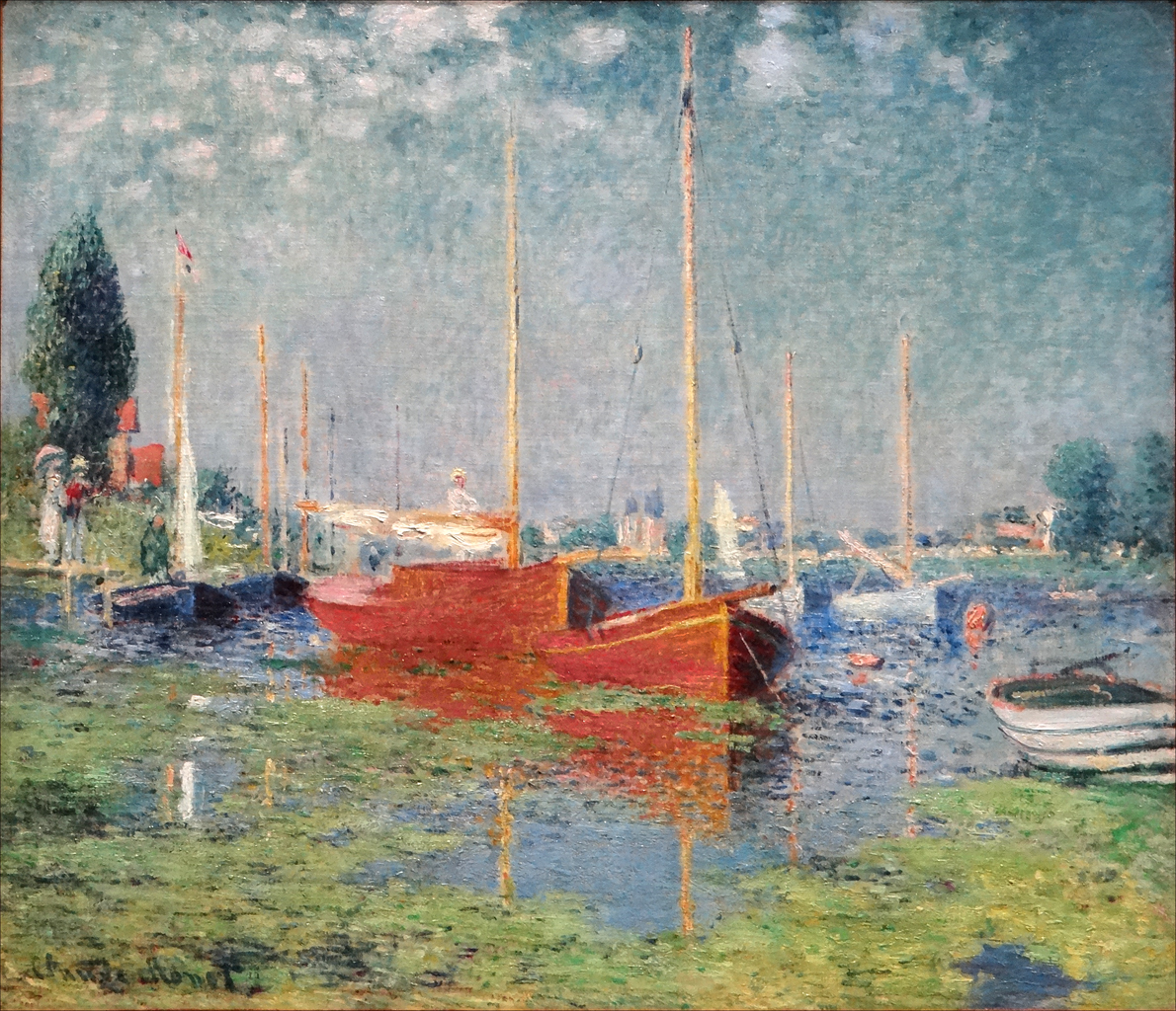 Red Boats at Argenteuil