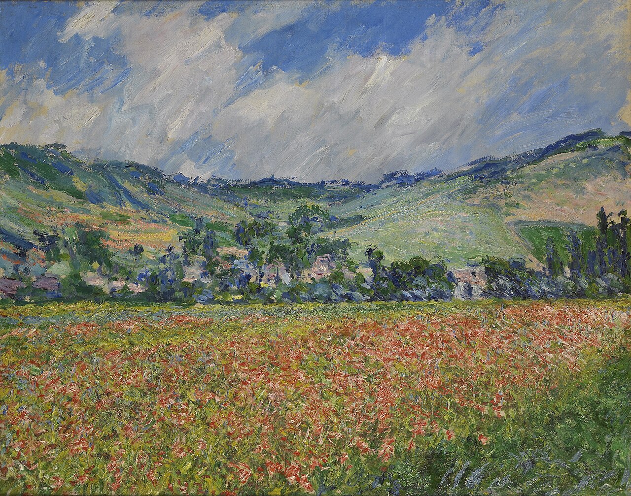 Poppy Field. Around Giverny