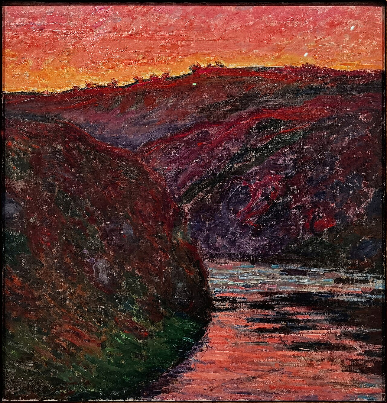 The Valley of the Creuse, Sunset