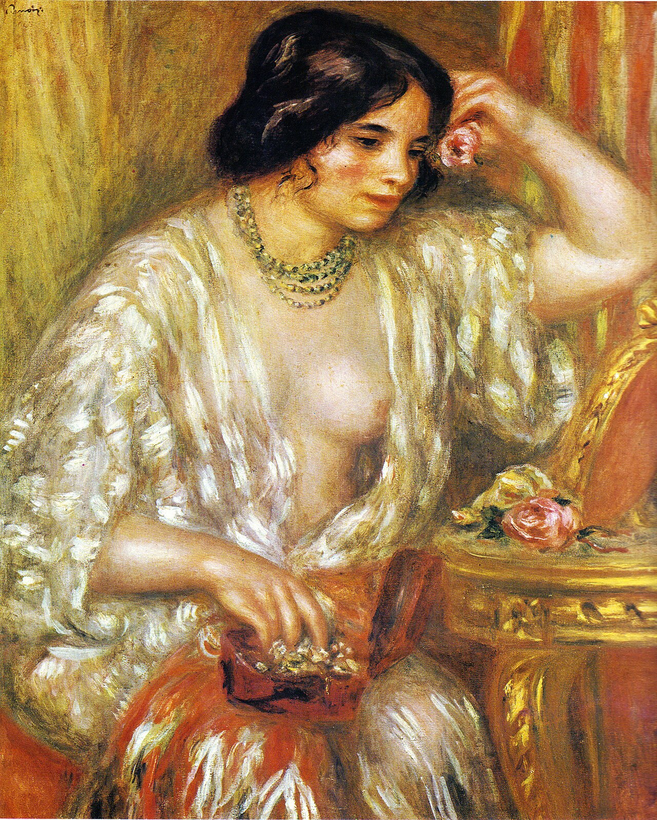 Gabrielle with Jewellery