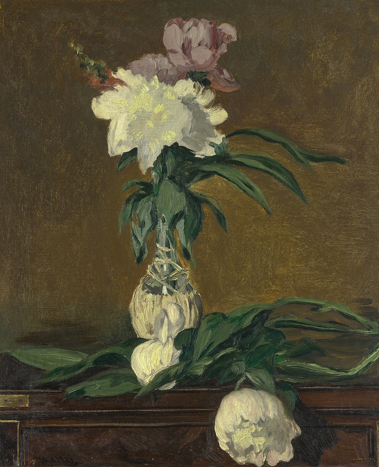 Peonies in a Bottle