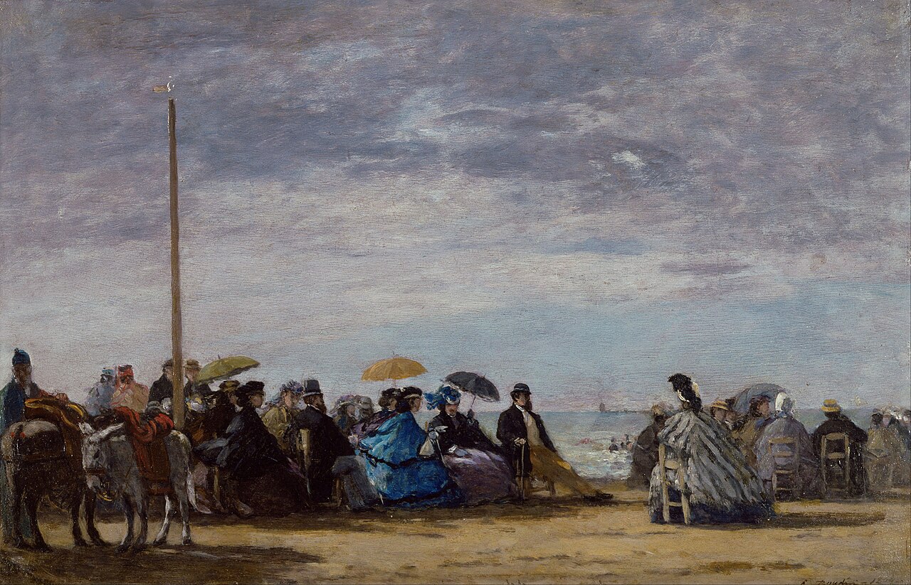 The beach
