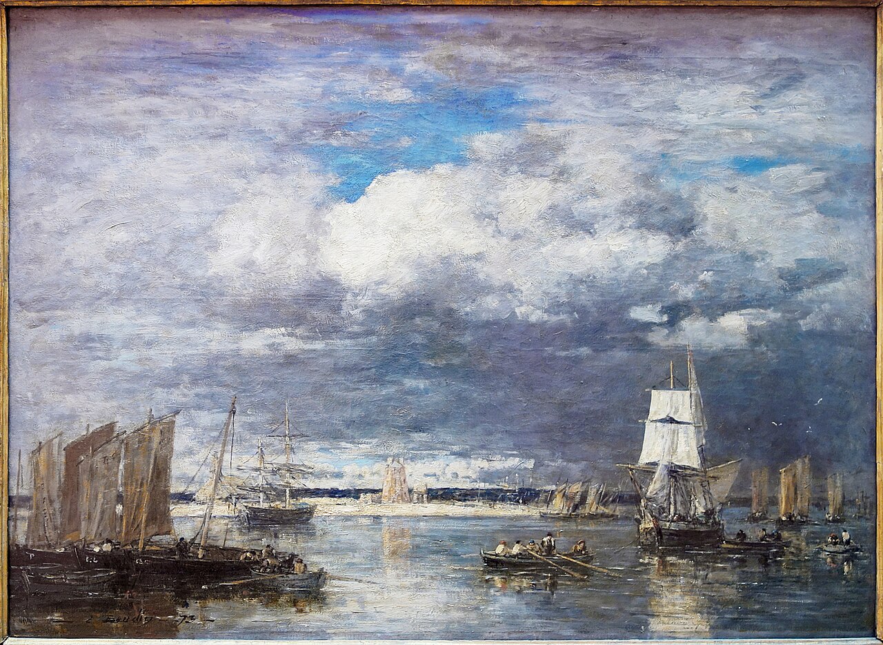 Camaret. The Harbor During a Thunderstorm