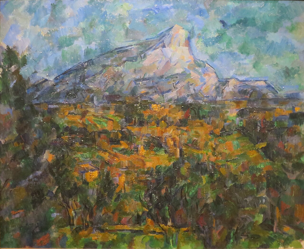 Mont Sainte-Victoire Seen from Les Lauves