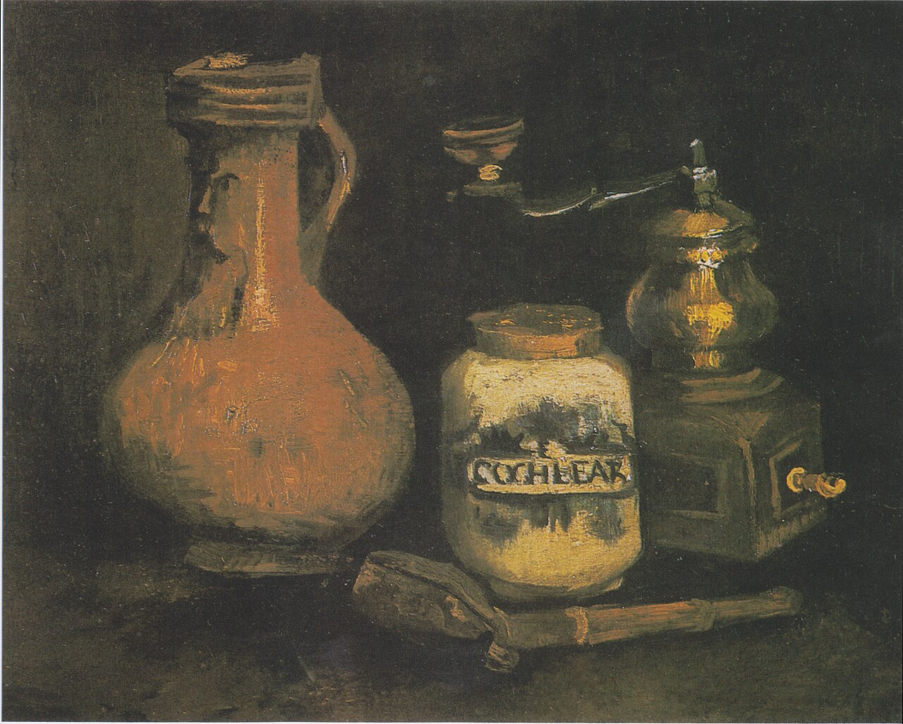 Still life with a Bearded-Man Jar