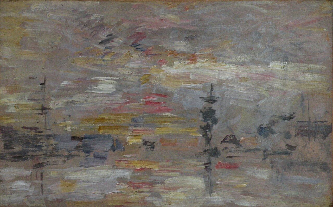 Sky Study over the Commercial Basin at Le Havre