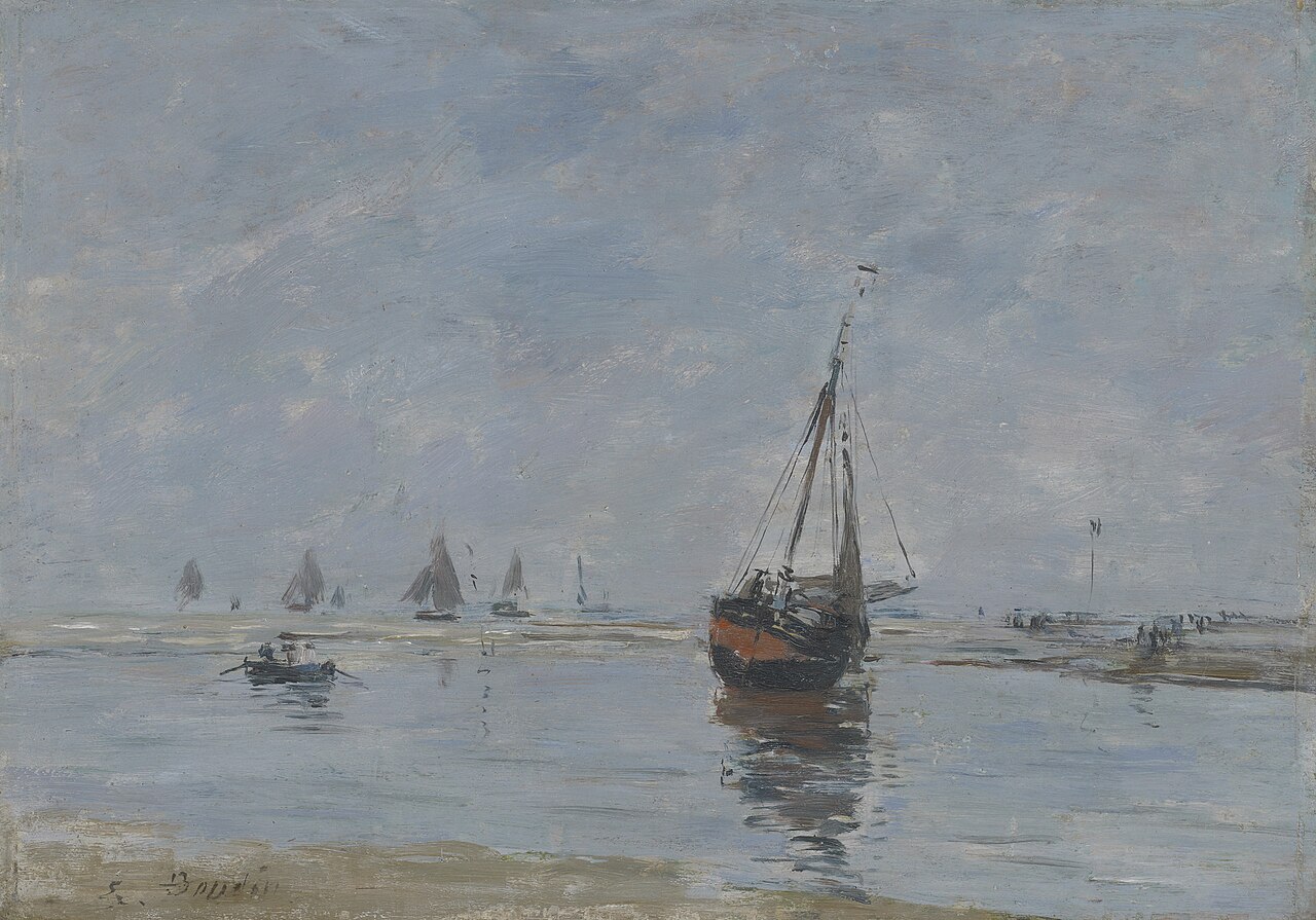 Trouville at Low Tide