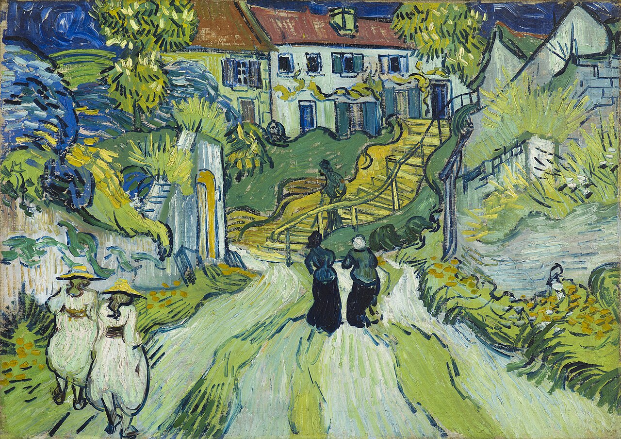 Stairway at Auvers