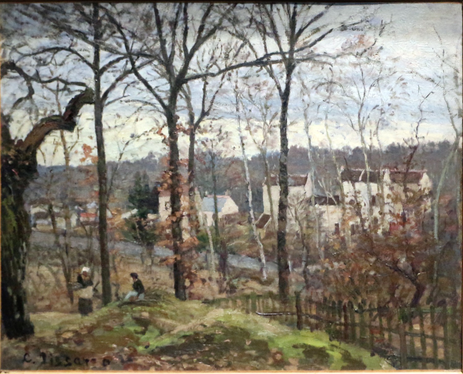 Winter Landscape at Louveciennes